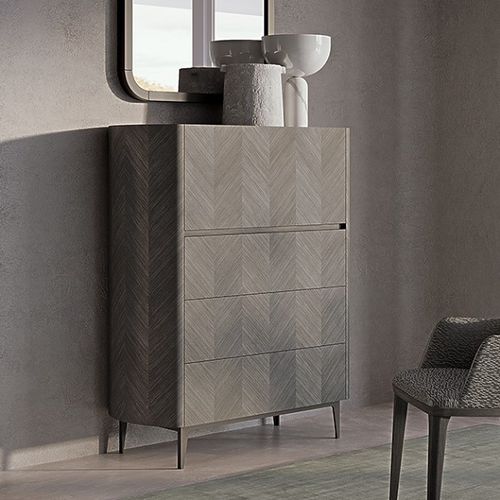 Современный комод - CR71BM CR70BM ALFEA - CARPANELLI - из дерева / прямоугольный / с выдвижным ящиком