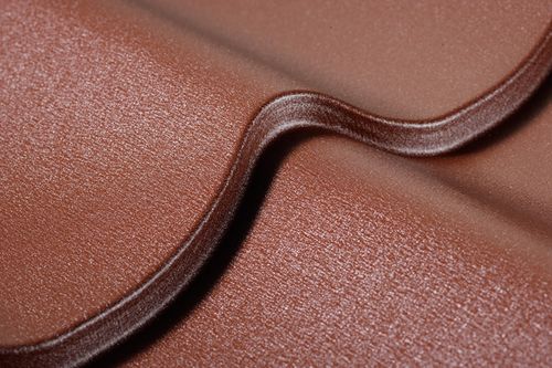 Крыша из стали - AGATE, ROMA, ROMA PREMIUM, ONYX - SODITRADE - из полиуретана / имитация черепицы / модульная