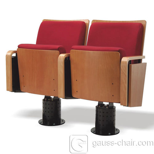 Кресло для кинотеатра из дерева - RVL-835-M - Gauss Furniture - из стали / из губки / для театра