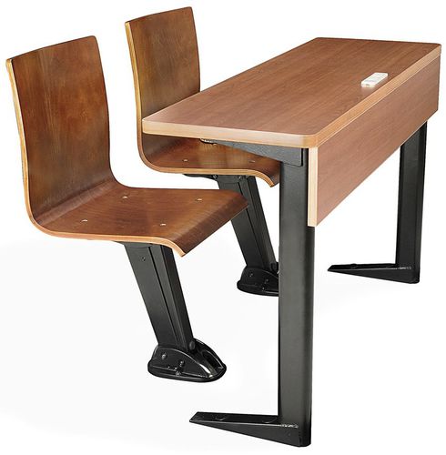 Современный комплект стол - стулья - WD-118 & TB-618 - Gauss Furniture - для интерьера / из дерева / из алюминия