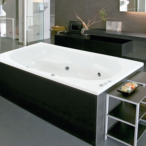 Ванна из акрила - ORLANDO - Awal Bathsystem - гидромассажная / белая