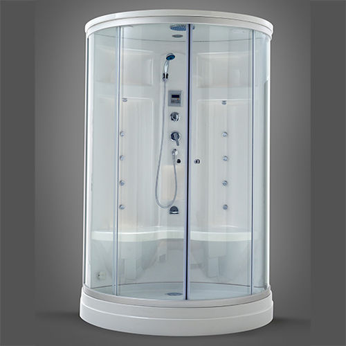 Паровая душевая кабина - ARONA - Awal Bathsystem - из стекла / с распашной дверцей / круговая