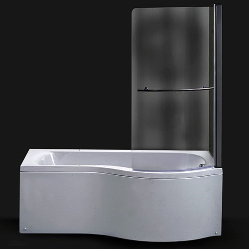 Неподвижная перегородка для ванны - MARLOW - Awal Bathsystem - из закаленного стекла / с рамой