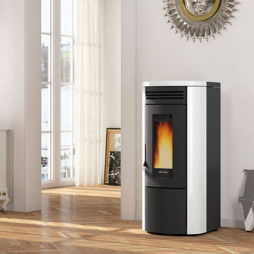 Печь-камин на пеллетах - COSTANZA IDRO - La Nordica-Extraflame - 0-5 кВ / 10 кВ...20 кВ / современная