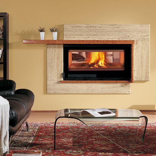 Закрытая топка на дровах - FOCOLARE 100 BIFACCIALE - La Nordica-Extraflame - двусторонняя / из металла