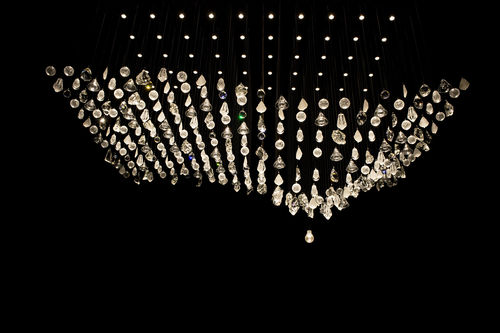 Современная люстра - MAGNETIC - LASVIT - из кристалла / из дутого стекла / LED