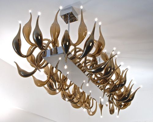 Современная люстра - CLUB Chandelier  - LU Murano - из дутого стекла / из муранского стекла / для профессионального использования