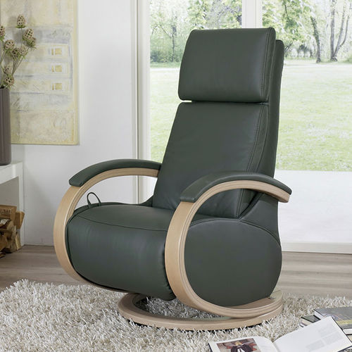 Современное кресло для отдыха - RELAXHIMO : 7899 - Himolla Polstermöbel - из кожи / из ткани / из дерева