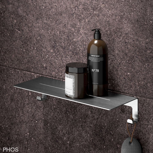 Настенный стеллаж - DA300H - PHOS Design GmbH - современный / из нержавеющей стали