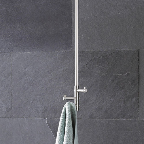Потолочная вешалка для верхней одежды - T3-B - PHOS Design GmbH - современная / из матовой нержавеющей стали