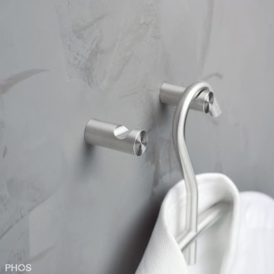 Современный крючок - HV16-50 - PHOS Design GmbH - из матовой нержавеющей стали / из полированной нержавеющей стали / индивидуальный
