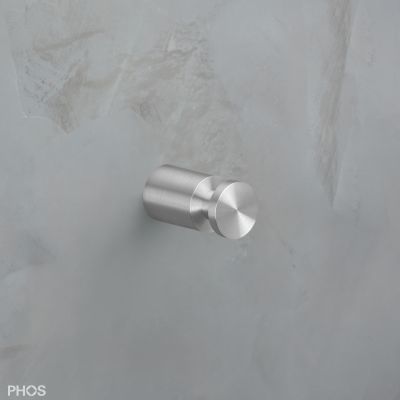 Современный крючок - HN16-30-B - PHOS Design GmbH - из матовой нержавеющей стали / из полированной нержавеющей стали / индивидуальный