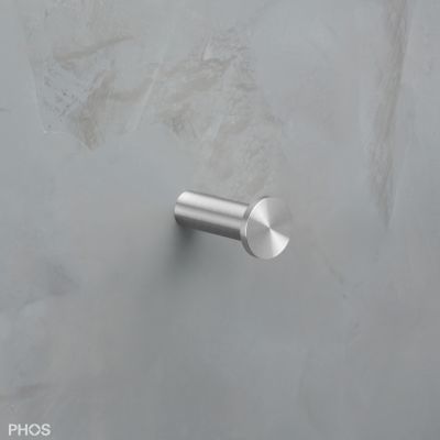 Современный крючок - HSF1-L-R20-B - PHOS Design GmbH - из матовой нержавеющей стали / из полированной нержавеющей стали / индивидуальный