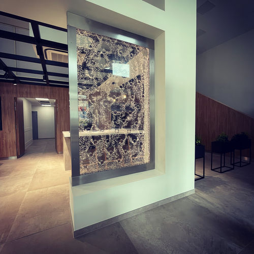 Пузырьковая панель с подсветкой - Pokwall&copy; - Espace d'eau France - для профессионального использования / для торговли / для гостиницы