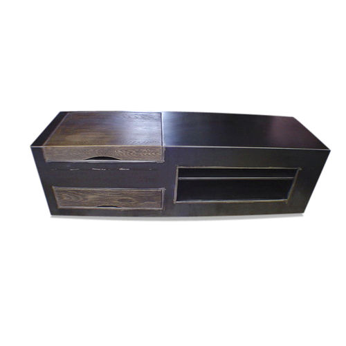 Буфет индустриальный стиль - BLACK MUEBLE  - ICI ET LA - из дуба / из железа / из стального листа