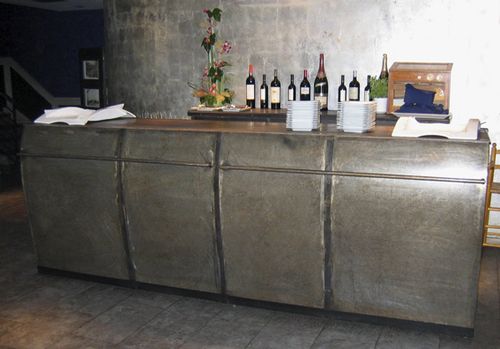 Административная стойка из дерева - TAVERNA BARCELONA - ICI ET LA
