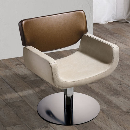 Современное парикмахерское кресло - QUADRO - Salon Ambience - из искусственной кожи / из стали / из композитной древесины