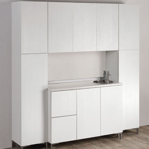 Тумба с раковиной для парикмахерской - WALL SYSTEM - Salon Ambience
