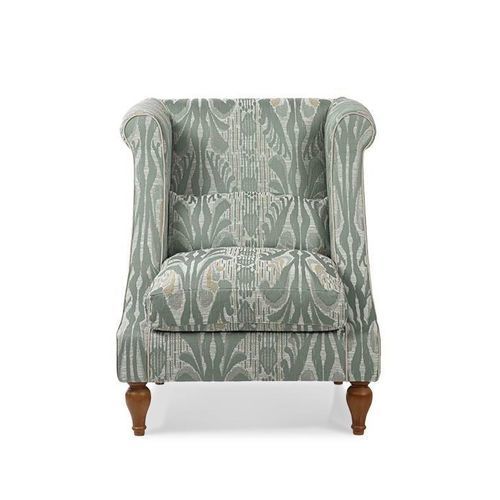 Классическое кресло - CARDIFF - Divani Santambrogio - из кожи / из искусственной кожи / из ткани