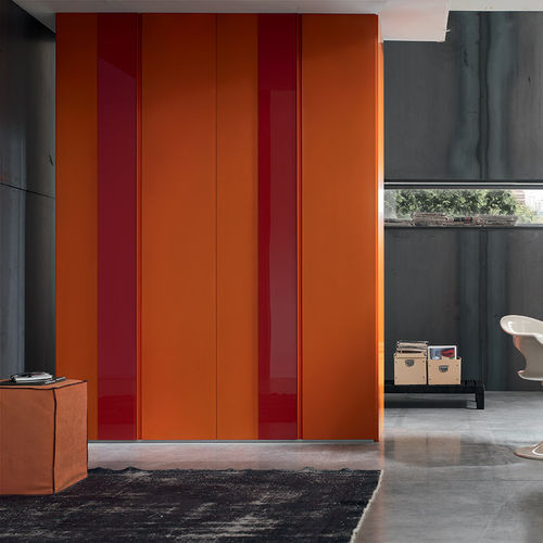 Современный шкаф для одежды - STEP DECOR - Maronese - из лакированной древесины / из ясеня / с распашными дверями