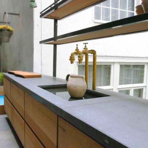 Рабочая поверхность из бетона UHPC Ductal© - BALIAN BETON Atelier - для кухни / матовая отделка
