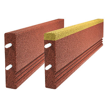Обрамление для сада - EUROFLEX® Lawn Edging - KRAIBURG Relastec GmbH & Co. KG - из каучука / линейное
