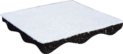 Акустическая изоляция - DAMTEC® sonic drain plus - KRAIBURG Relastec GmbH & Co. KG - из каучука / из полиуретана / в рулонах