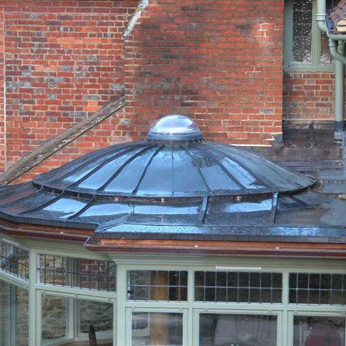 Покрытие из меди - BRAMLEY - Peters Roofing - имитация металла / со стоячим фальцем