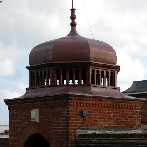 Покрытие из меди - CUPOLA - Peters Roofing - имитация металла / изогнутое