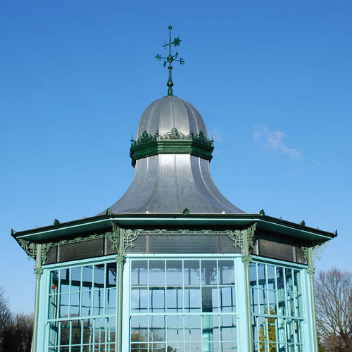 Крыша из цинка - VICTORIAN BANDSTAND - Peters Roofing - имитация металла / со стоячим фальцем / раздвижная