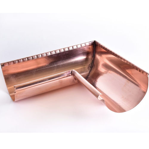 Спускной желоб из меди - RUNNING OUTLET / EXTERNAL / INTERNAL - Rain Guard - из цинка / из нержавеющей стали / полукруглый
