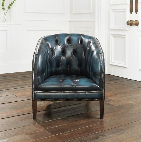Кресло честерфилд - BURGHLEY - distinctive chesterfields - из кожи