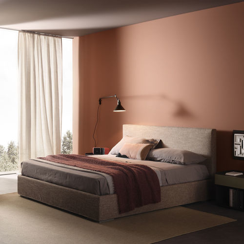 Двуспальная кровать - CAMILLE   - LEMA Home - современная / обитая / с изголовьем
