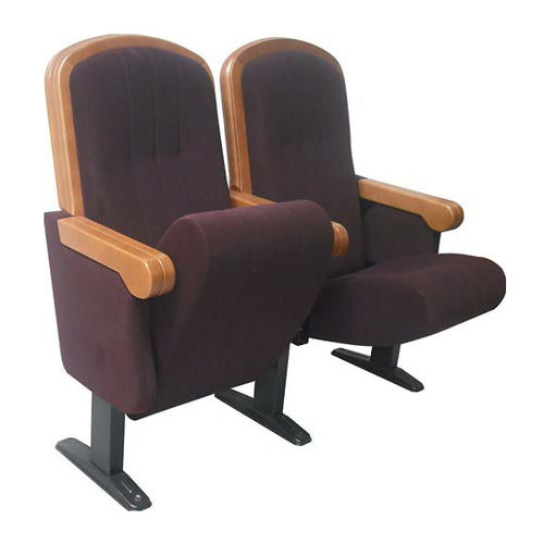 Классическое кресло для аудитории - CRIMEA - Ezcaray International Seating - из ткани / из цельной древесины / обитое