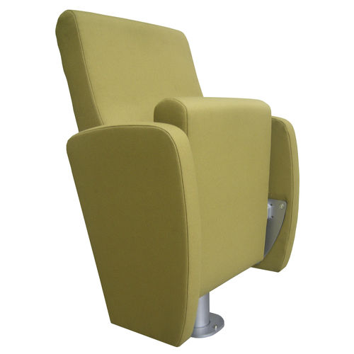 Современное кресло для аудитории - TFA - Ezcaray International Seating - из ткани / складное / красное