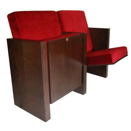 Современное кресло для аудитории - CIRCO - Ezcaray International Seating - из бархата / из дерева / обитое