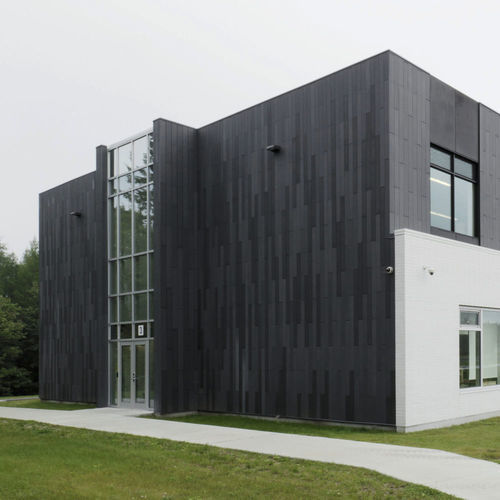 Панель для настила - PRIMARY SCHOOL ST. CATHERINE - Rieder Facades GmbH - для фасада / для облицовки / огнезащитная