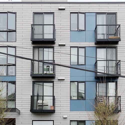 Строительная панель - HAMILTON APARTMENTS - Rieder Facades GmbH - для маркиз / для окон / для зданий