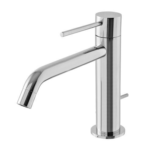 Однорычажный смеситель для раковины - IT 6B10 CC UP CL - Rubinetterie Treemme - настольный / из хромированного металла / для ванной комнаты
