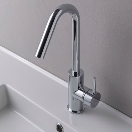 Однорычажный смеситель для раковины - IT 7511 CC EA ZZ - Rubinetterie Treemme - настольный / из металла / для ванной комнаты
