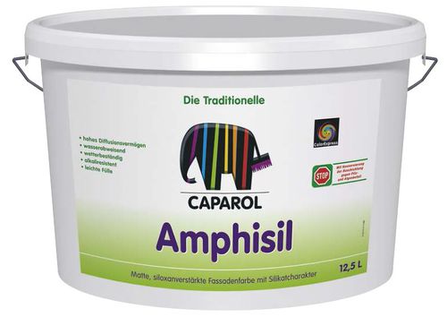 Декоративная краска - AMPHISIL - Caparol - для наружного применения / для фасада / силоксановая