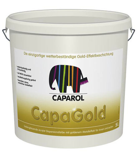Краска металлизированный эффект - CAPADECOR CAPAGOLD - Caparol - декоративная / изоляционная / для отделки