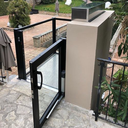 Подъемная платформа для лиц с ограниченной подвижностью - domoflex open - outdoor - LiftingItalia - AreaLift - для инвалидной коляски / для зданий / бытового применения