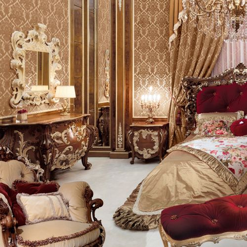 Комод в стиле барокко - FRATELLI RADICE SRL - из лакированной древесины / не определено