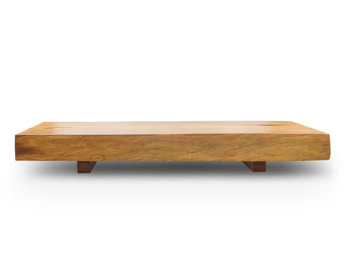 Современный журнальный столик - ORGANIC - Rotsen Furniture - из цельной древесины / прямоугольный / на заказ