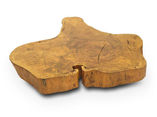 Современный журнальный столик - FREE FORM CROSSCUT - Rotsen Furniture - из цельной древесины / из экзотических пород дерева / на заказ