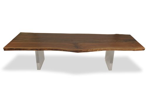 Современный стол - LUCITE  - Rotsen Furniture - из дерева / прямоугольный / из вторичных материалов