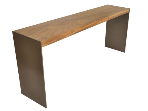 Современный стол-консоль - TAMBURIL - Rotsen Furniture - из дерева / прямоугольный / из вторичных материалов