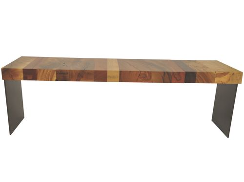Современная скамейка для сада - Rotsen Furniture - из дерева