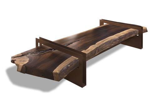 Современный журнальный столик - JACARANDA - Rotsen Furniture - из дерева / прямоугольный / из вторичных материалов